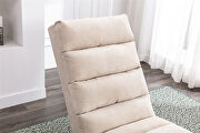 Beige linen modern chaise lounge chair by La Spezia additional picture 15