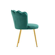 High-quality emerald fabric upholstery accent chair by La Spezia additional picture 3