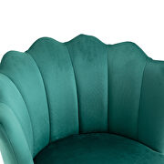 High-quality emerald fabric upholstery accent chair by La Spezia additional picture 6
