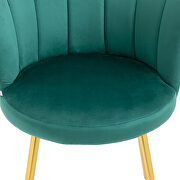 High-quality emerald fabric upholstery accent chair by La Spezia additional picture 7