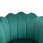 High-quality emerald fabric upholstery accent chair by La Spezia additional picture 9