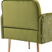 Green velvet fabric upholstery chaise lounge chair by La Spezia additional picture 15