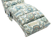 Rug flower linen modern chaise lounge chair by La Spezia additional picture 2
