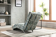 Rug flower linen modern chaise lounge chair by La Spezia additional picture 4