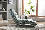 Rug flower linen modern chaise lounge chair by La Spezia additional picture 6