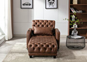 Brown high-quality fabric leisure barry sofa by La Spezia additional picture 12