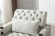 Beige high-quality fabric leisure barry sofa by La Spezia additional picture 10