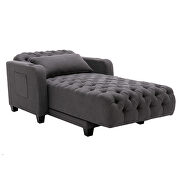 Dark gray high-quality fabric leisure barry sofa by La Spezia additional picture 6