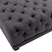 Dark gray high-quality fabric leisure barry sofa by La Spezia additional picture 9