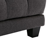Dark gray high-quality fabric leisure barry sofa by La Spezia additional picture 10