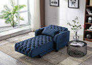 Navy high-quality fabric leisure barry sofa by La Spezia additional picture 11