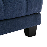 Navy high-quality fabric leisure barry sofa by La Spezia additional picture 3