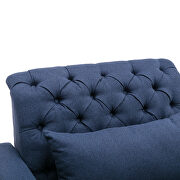 Navy high-quality fabric leisure barry sofa by La Spezia additional picture 6