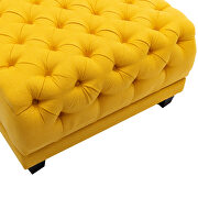 Yellow high-quality fabric leisure barry sofa by La Spezia additional picture 4