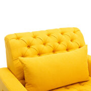 Yellow high-quality fabric leisure barry sofa by La Spezia additional picture 5