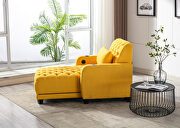 Yellow high-quality fabric leisure barry sofa by La Spezia additional picture 6