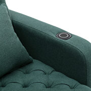 Green high-quality fabric leisure barry sofa by La Spezia additional picture 10