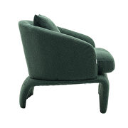 High-quality fabric leisure chair in emerald by La Spezia additional picture 12