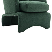 High-quality fabric leisure chair in emerald by La Spezia additional picture 3