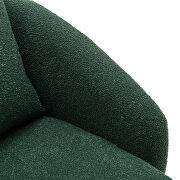 High-quality fabric leisure chair in emerald by La Spezia additional picture 4