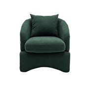 High-quality fabric leisure chair in emerald by La Spezia additional picture 5