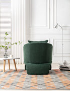 High-quality fabric leisure chair in emerald by La Spezia additional picture 6