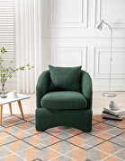 High-quality fabric leisure chair in emerald by La Spezia additional picture 8