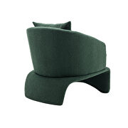 High-quality fabric leisure chair in emerald by La Spezia additional picture 9