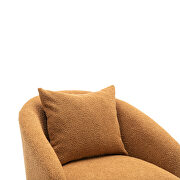 High-quality coffee fabric leisure chair by La Spezia additional picture 11