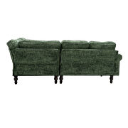 Emerald fabric accent sectional sofa by La Spezia additional picture 7