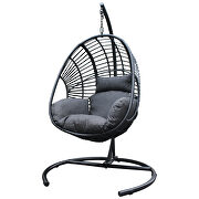 High quality outdoor indoor wicker swing egg chair by La Spezia additional picture 5