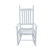 Wooden porch rocker chair white by La Spezia additional picture 4