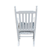 Wooden porch rocker chair white by La Spezia additional picture 5