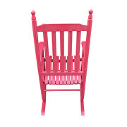 Wooden porch rocker chair red by La Spezia additional picture 11