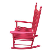 Wooden porch rocker chair red by La Spezia additional picture 4