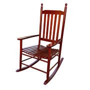Wooden porch rocker chair brown by La Spezia additional picture 11