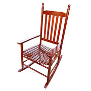Wooden porch rocker chair brown by La Spezia additional picture 5