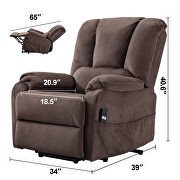 Power lift chair for elderly reclining chair sofa electric recliner chairs by La Spezia additional picture 12