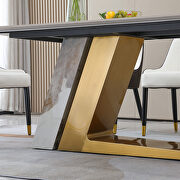 Fashion modern pandora sintered stone dining table by La Spezia additional picture 4