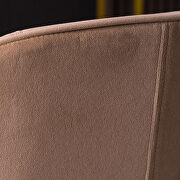 Modern soft velvet material coffee ergonomics accent chair by La Spezia additional picture 19