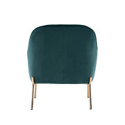 Modern new soft green velvet material ergonomics accent chair by La Spezia additional picture 17