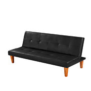 Pu leather sofa bed couch , convertible folding futon sofa bed by La Spezia additional picture 6