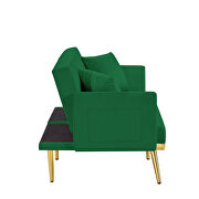 Green velvet sofa bed by La Spezia additional picture 3