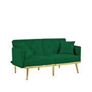 Green velvet sofa bed by La Spezia additional picture 5