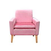 Pink velvet armchair with ottoman by La Spezia additional picture 6