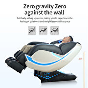 Sliding zero gravity massage chair black by La Spezia additional picture 4