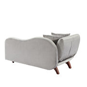 Artemax chaise lounge with storage and solid wood legs by La Spezia additional picture 5