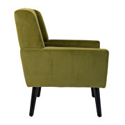 Modern green soft velvet material ergonomics accent chair by La Spezia additional picture 10