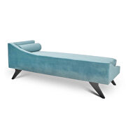 Green fabric right square arm reclining chaise lounge by La Spezia additional picture 6