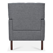 Gray fabric upholstery traditional style wide armchair by La Spezia additional picture 10